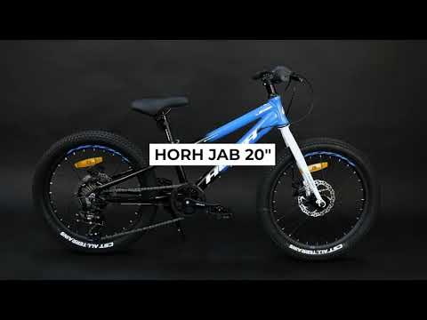 Велосипед HORH JAB 20" (2023) Blue-Black-White