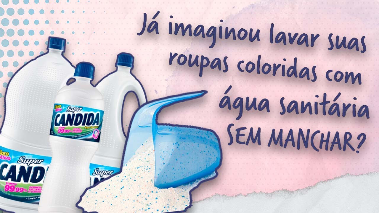 Watch Now Já imaginou LAVAR SUAS ROUPAS COLORIDAS com água sanitária! | Delongas da Cleidoca | Limpeza Já imaginou LAVAR SUAS ROUPAS COLORIDAS com água sanitária! | Delongas da Cleidoca | Limpeza