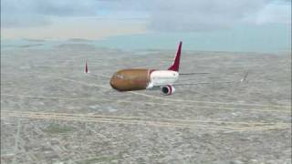 preview picture of video 'FSX - 737 Auckland to Wellington - FULL FLIGHT!'