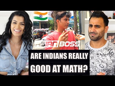 Are Indians Really Good At Math? | ASIAN BOSS | REACTION!!!