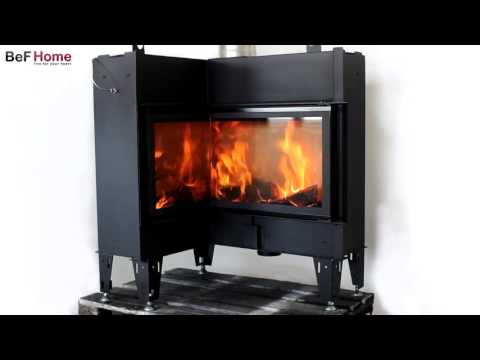BeF Flat 8 L Eckkamineinsatz mit 8 kW L-Förmig | derofenfuchs Kaminstudio  - www.derofenfuchs.de