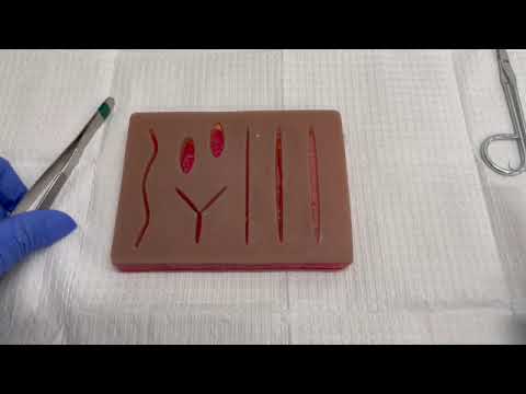 How to do a Laceration Repair with Simple Interrupted Sutures