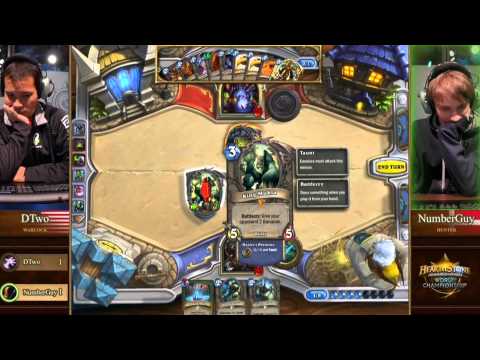 Blizzcon 2014 Hearthstone World Championship - Groupstage - DTwo vs Numberguy