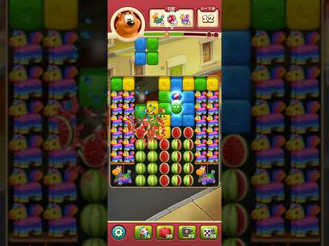Toon Blast Level 2285  トゥーンブラスト レベル2285
