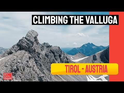 Climbing The Valluga in the Summer. Visit Tirol - Austria.