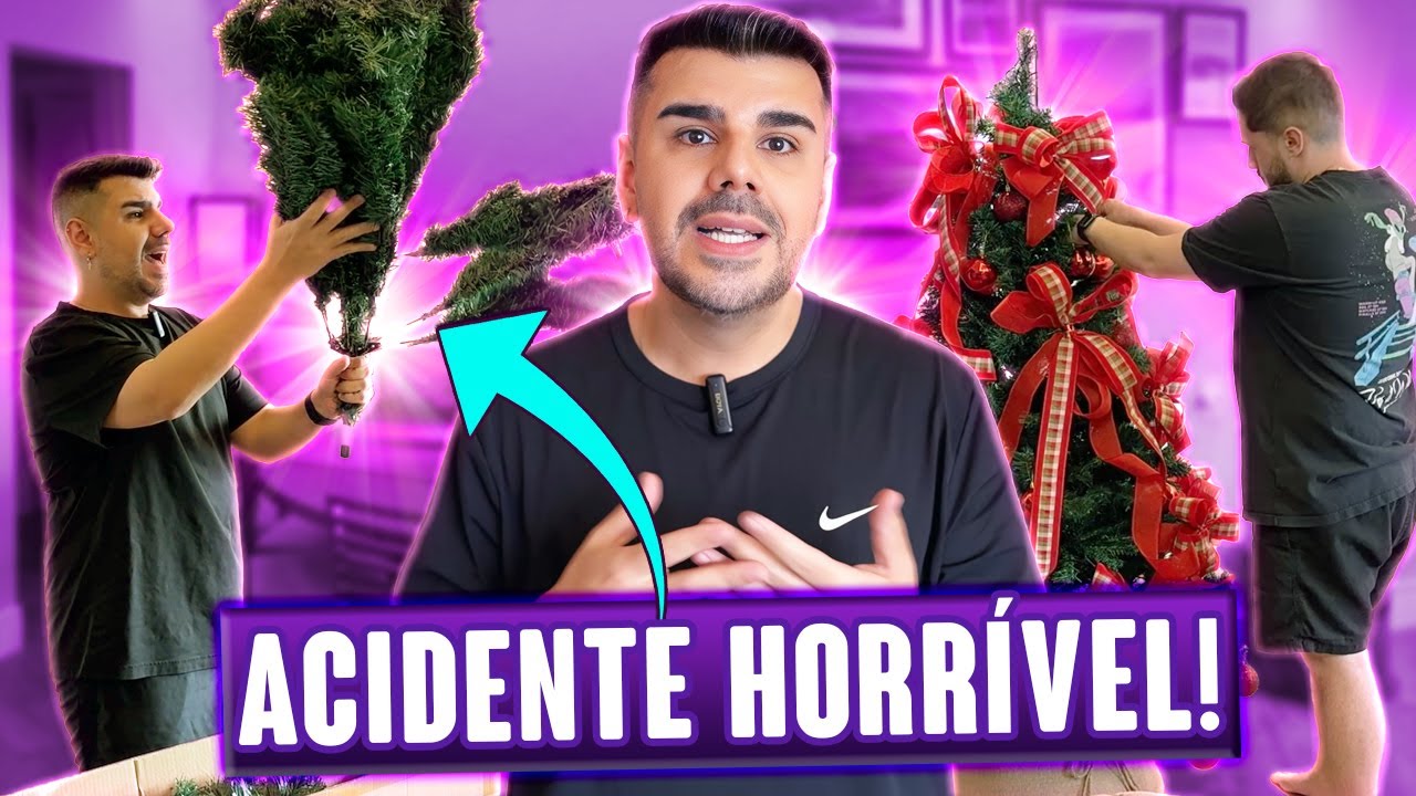 MONTANDO A ÁRVORE DE NATAL MAIS CARA QUE JÁ COMPREI!! - Titi Fabri