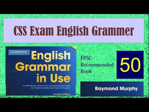 050-English Grammar in Use by Raymond Murphy Lesson 50 - Unit 50 - Questions.