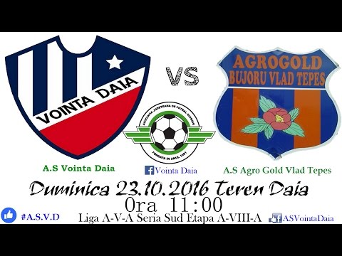 A.S Vointa Daia - A.S Agro Gold Vlad Tepes | Rezumat | ( 23.10.2016 ) [ Video HD ]
