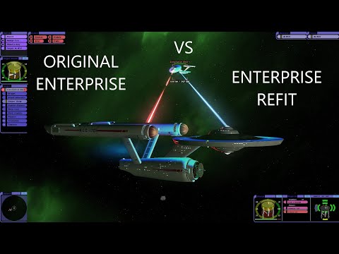 Constitution VS Constitution Refit | Can the Original Enterprise win against it's future self? |