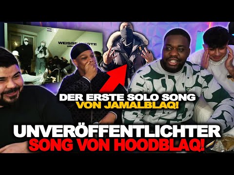 DIESEN SONG VON HOODBLAQ KENNT NOCH KEINER !! 🤯 HOODBLAQ - WEISSE WESTE | Reaction