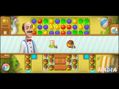 Gardenscapes Level 2432. No Boosters used