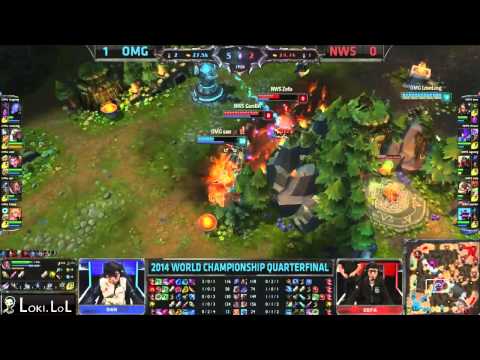 [Worlds 2014] Day 12 Quarterfinals NWS vs OMG Recap - Highlights