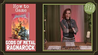 How to Play Gods of Metal: RagnaROCK RPG | How to Game with Becca Scott