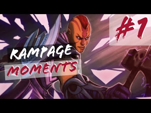 Dota 2 Top 10 Rampage Moments | Episode 1