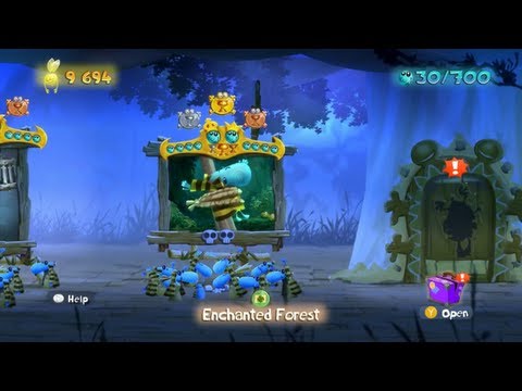 Walkthrough: Rayman Legends 100% - Enchanted Forest