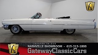 1963 Cadillac De'Ville Convertible,Gateway Classic Cars-Nashville#492