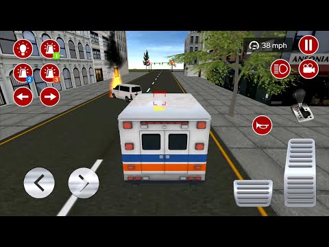 American Ambulance Emergency Simulator 2021 Android Gameplay #1