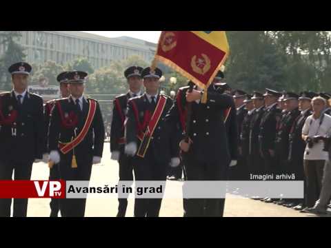 Avansări în grad