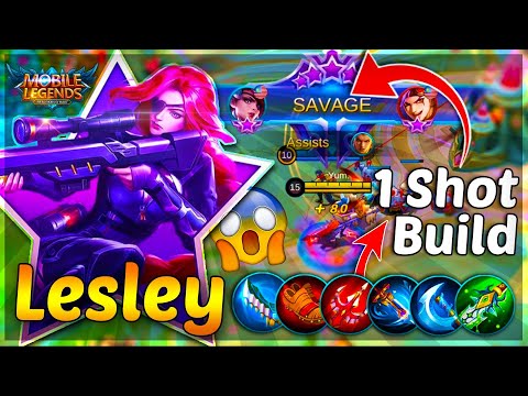 HeadShot!! Lesley Perfect Savage। MLBB 🔥