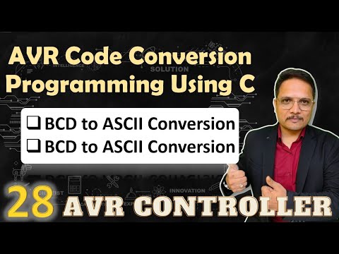 AVR Code Conversion Programming Using C Language AVR Microcontroller Programming ATmega32