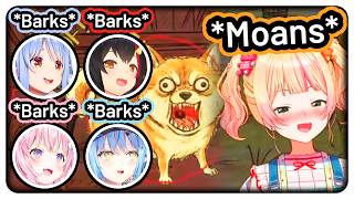 Everyone is Barking Aggressively While Playing This Game, Meanwhile Nene:【Hololive】