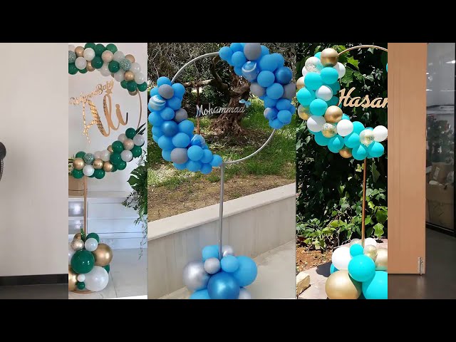 عمود دائري للبالونات