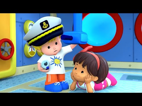 Submarine Fun With Captain Eddie! ⭐ Little People ⭐ New Season! ⭐ Full Episodes - Kids TV Series, Kingdom Kids Zone - Little People - Fisher Price