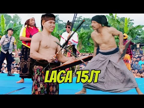 ARYA KAMANDANU vs SERAWAH PERINE || LAGA Penutupan taman petemon