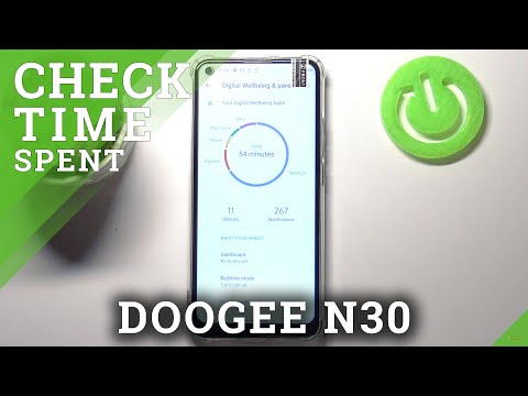 How to Show Total Screen Time on DOOGEE N30 – Check Total Screen Time