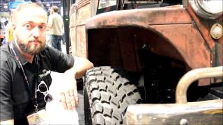 Epic Max-Bilt 49 Willy's Overland Wagon with an Awesome Twist SEMA 2016
