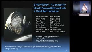 SHEPHERD by Dr. Peter Jenniskens technical intro (SETI talks excerpt) Asteroid D