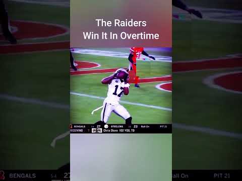 Raiders Walk Off W😮🔥#shorts