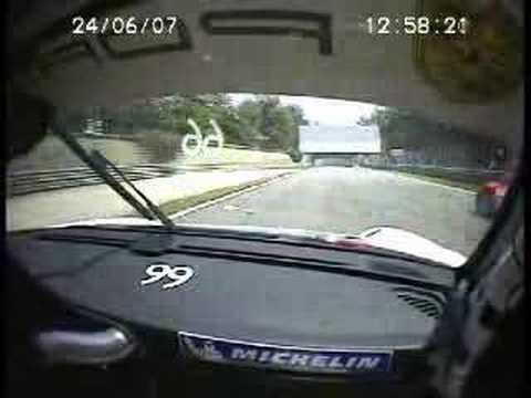 FIA GT Onboard Race highlights from Monza, Porsche 997 RSR