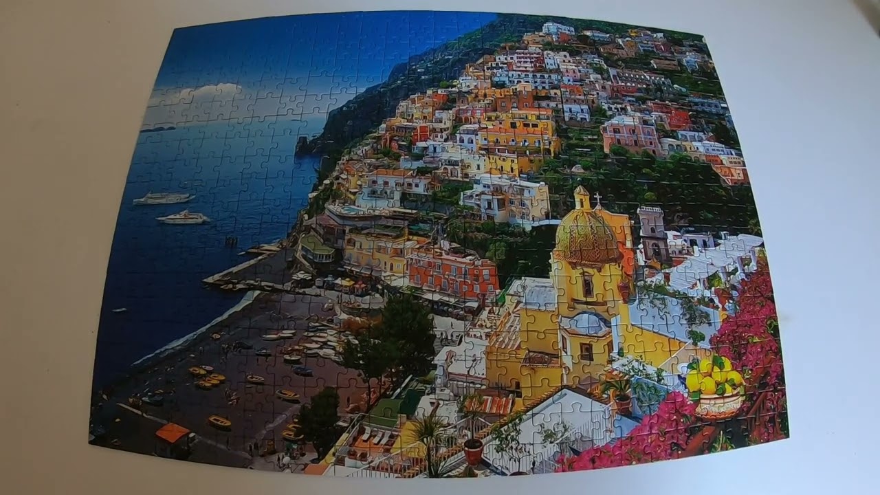 Time Lapse Puzzle Trefl Positiano Włochy Italy 500