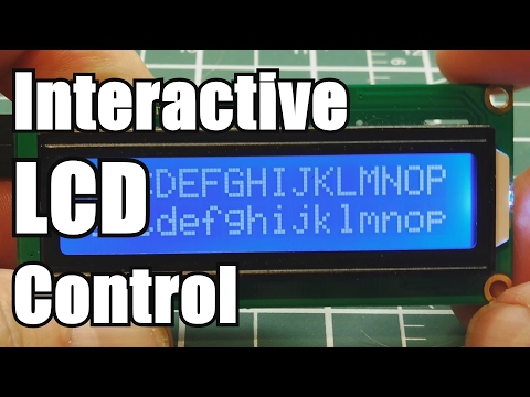 Interactive LCD Control  / Arduino UNO