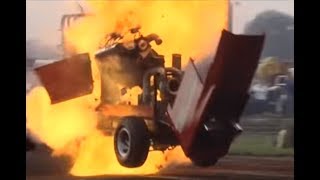 Tractor Pulling Fails, Crashes  & Explosions