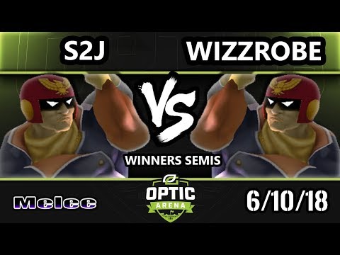 OpTic Arena 2018 SSBM - Temp | S2J (Falcon) Vs. Wizzrobe (Falcon) Smash Melee Winners Semis