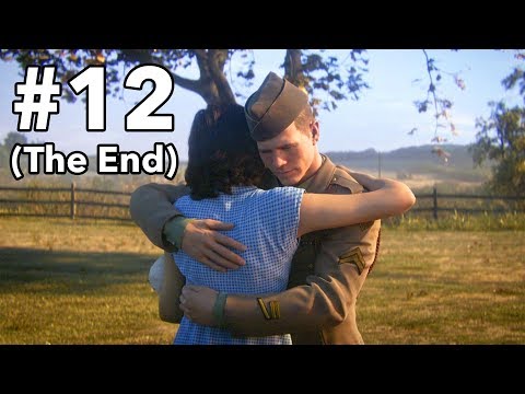 CALL OF DUTY WW2 Walkthrough Part 12 - Epilogue (Ending) - Campaign Mission #12 (COD World War 2)