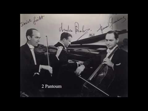 Ravel  Piano Trio - Beaux Arts Trio [original members]