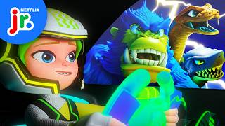 Download lagu Cruise to the Rescue!? 🏁 Hot Wheels Let's Race: Attack of the T-Rex | Netflix Jr mp3