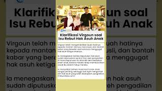 Virgoun Sebut Telah Mengembalikan Anak-anaknya ke Inara Rusli seusai Kasus Mantan Istri dengan Insan
