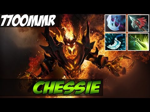 Chessie 7700 MMR Plays Shadow Fiend vol 2 - Dota 2