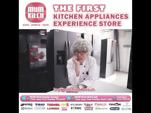 Smart Kitchen Appliances Warehouse Showroom In KL Selangor - MUM KiTCH Bandar Sunway (Malay Version) Video Selangor, KL, PJ, Malaysia MOM Worldwide (M) Sdn. Bhd. Supplier