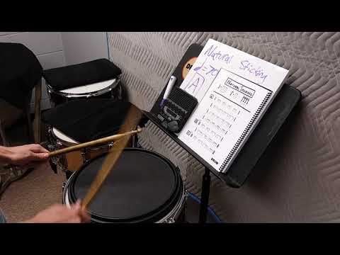 Natural Sticking Part A Tempo 70 4x