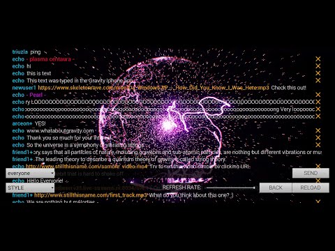 Gravity Synth Music Visualizer