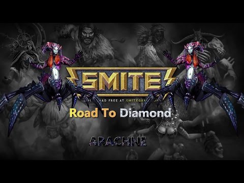 Fast and Aggressive siege: SMITE road to diamond arachne EP 8