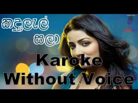Kadulal Sala Deneth Piyavili - H.R Jothipala Karoke Without Voice