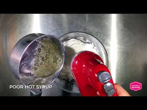 Macarons Tips - How to make a perfect Italian Meringue