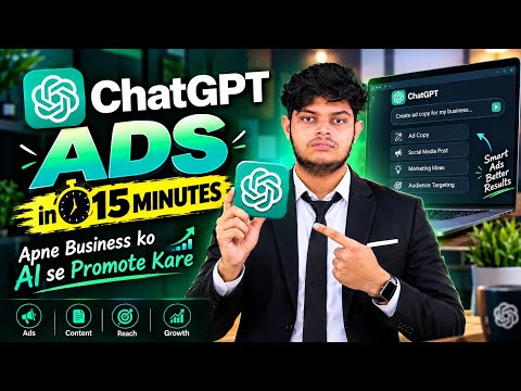 ChatGPT Ads Tutorial