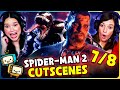 SPIDER-MAN 2 CUTSCENES (Part 7/8) REACTION | Gamers Little Playground | Marvel
